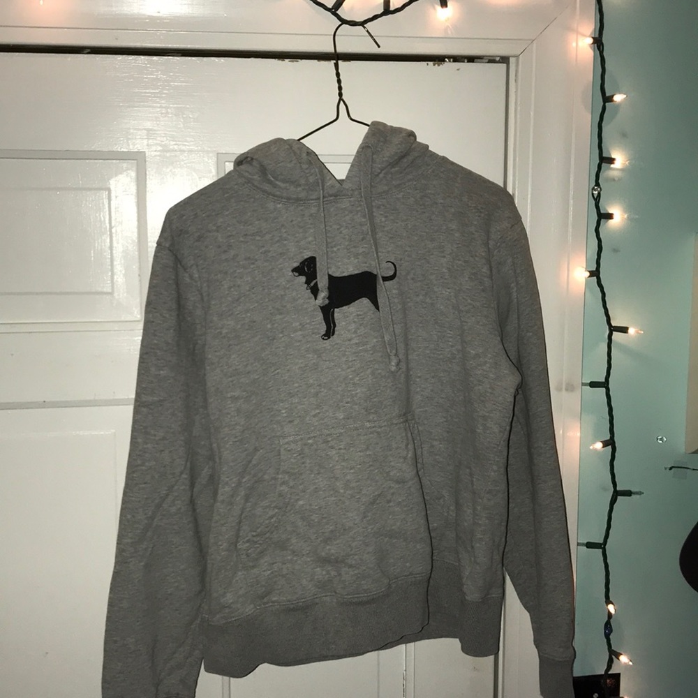 🖤Black Dog gray sweatshirt🖤MUST GO!!!!